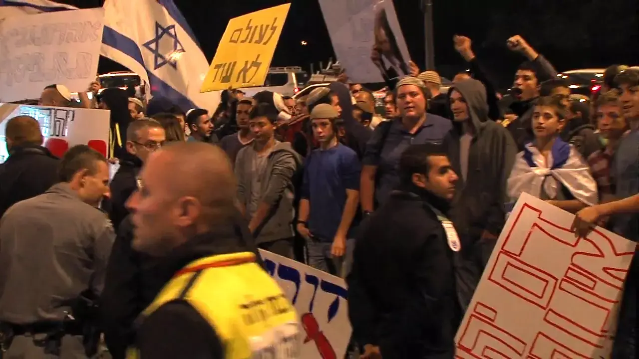 הפגנה במקום שבו נהרגה התינוקת בבירה: "דורשים נקמה"