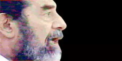סדאם רוצה לתבוע את בוש, בלייר ורמספלד