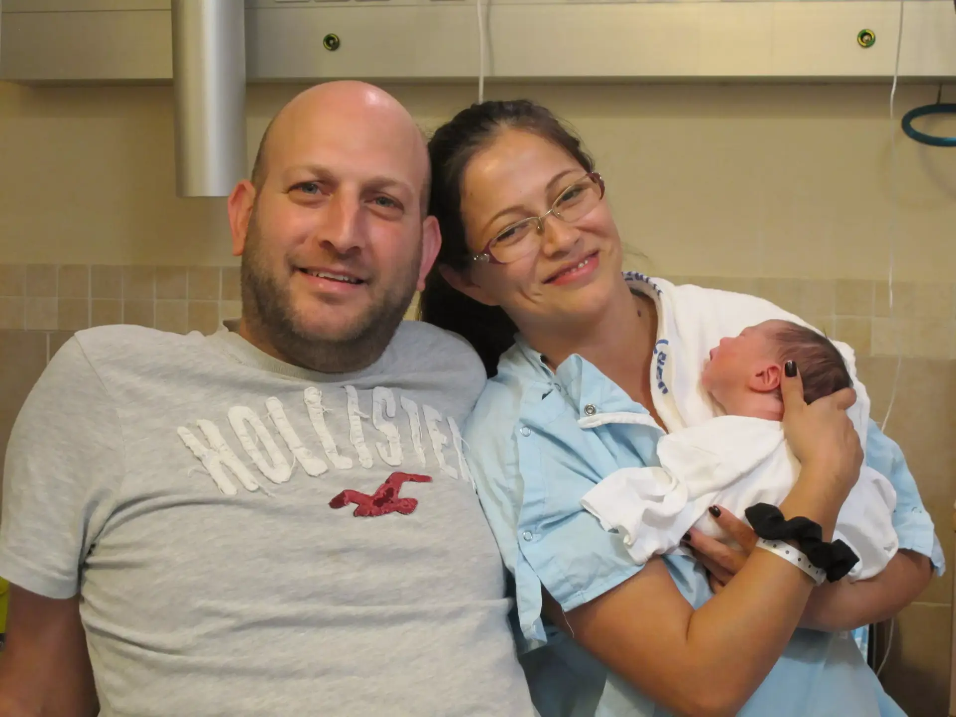 שנה אחרי שנלחמה על חייה  הביאה לעולם תינוקת
