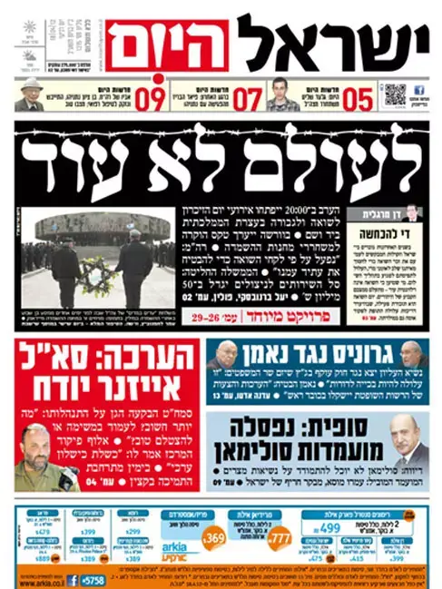 מכה לנתניהו: חוק "ישראל היום" עבר בקריאה טרומית