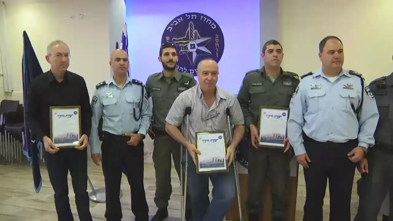 צל"שים לאזרחים שהשתלטו על המחבל בת"א: "פעלו למופת"