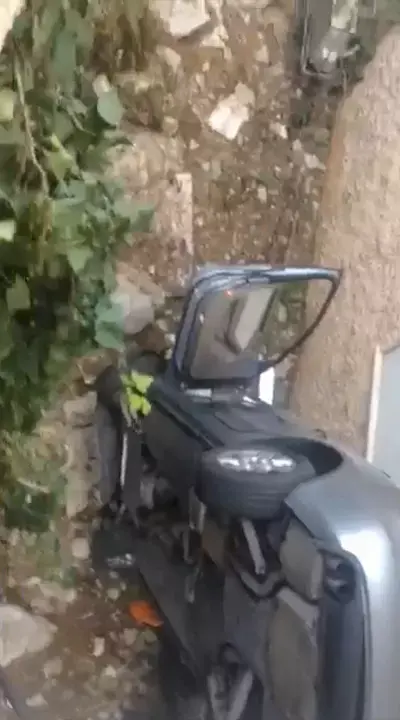 איך הידרדרה מכונית יוקרה מגובה שתי קומות בחיפה?