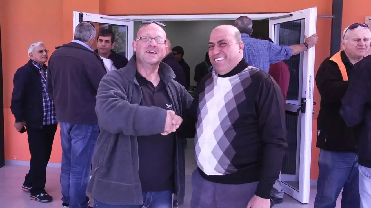 לראשונה מ"צוק איתן": סוחרים ישראלים ועזתים נפגשו