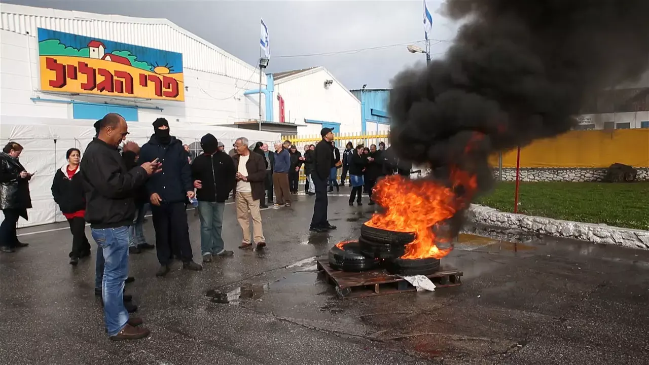 "לא כלי משחק": עובדי "פרי הגליל" מתבצרים במפעל
