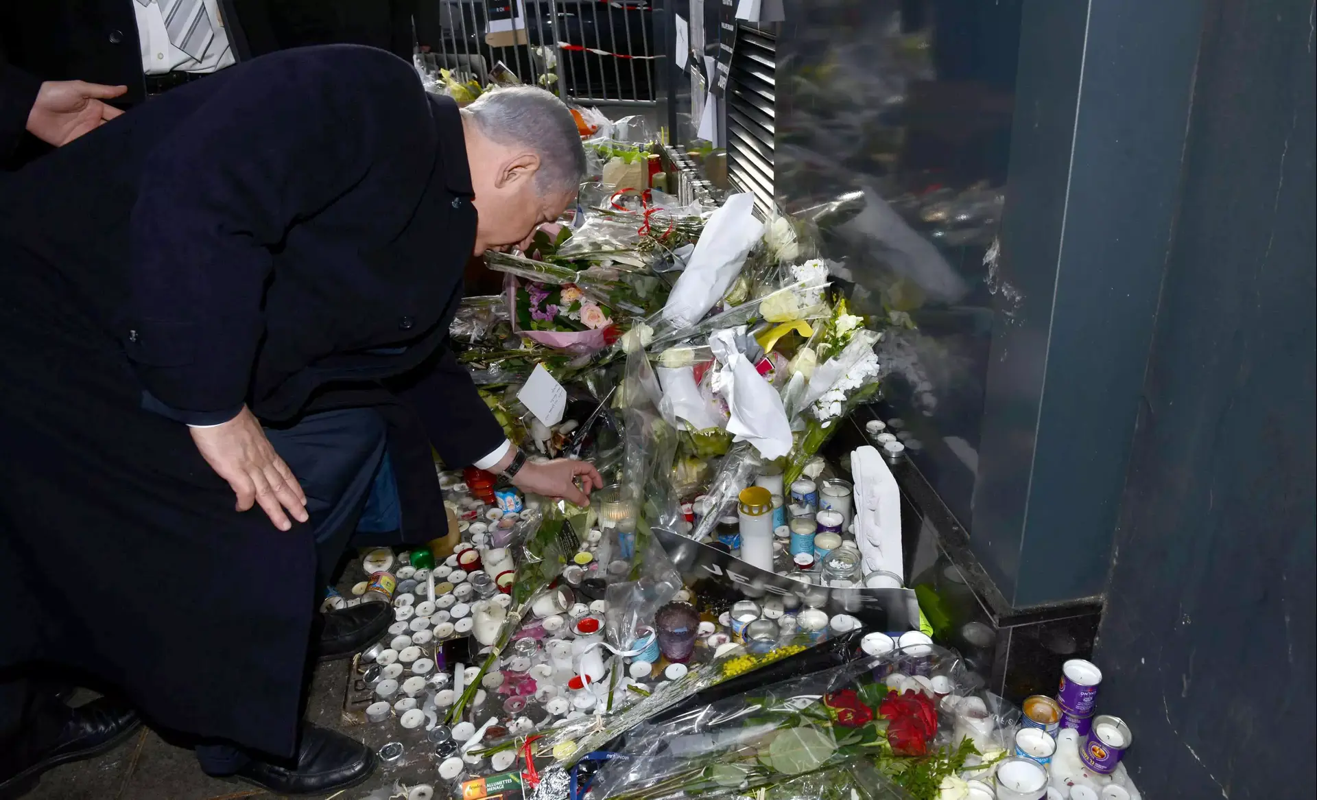 נתניהו במרכול בפריז: "להילחם בטרור, גם כשהוא מופנה כלפי יהודים"