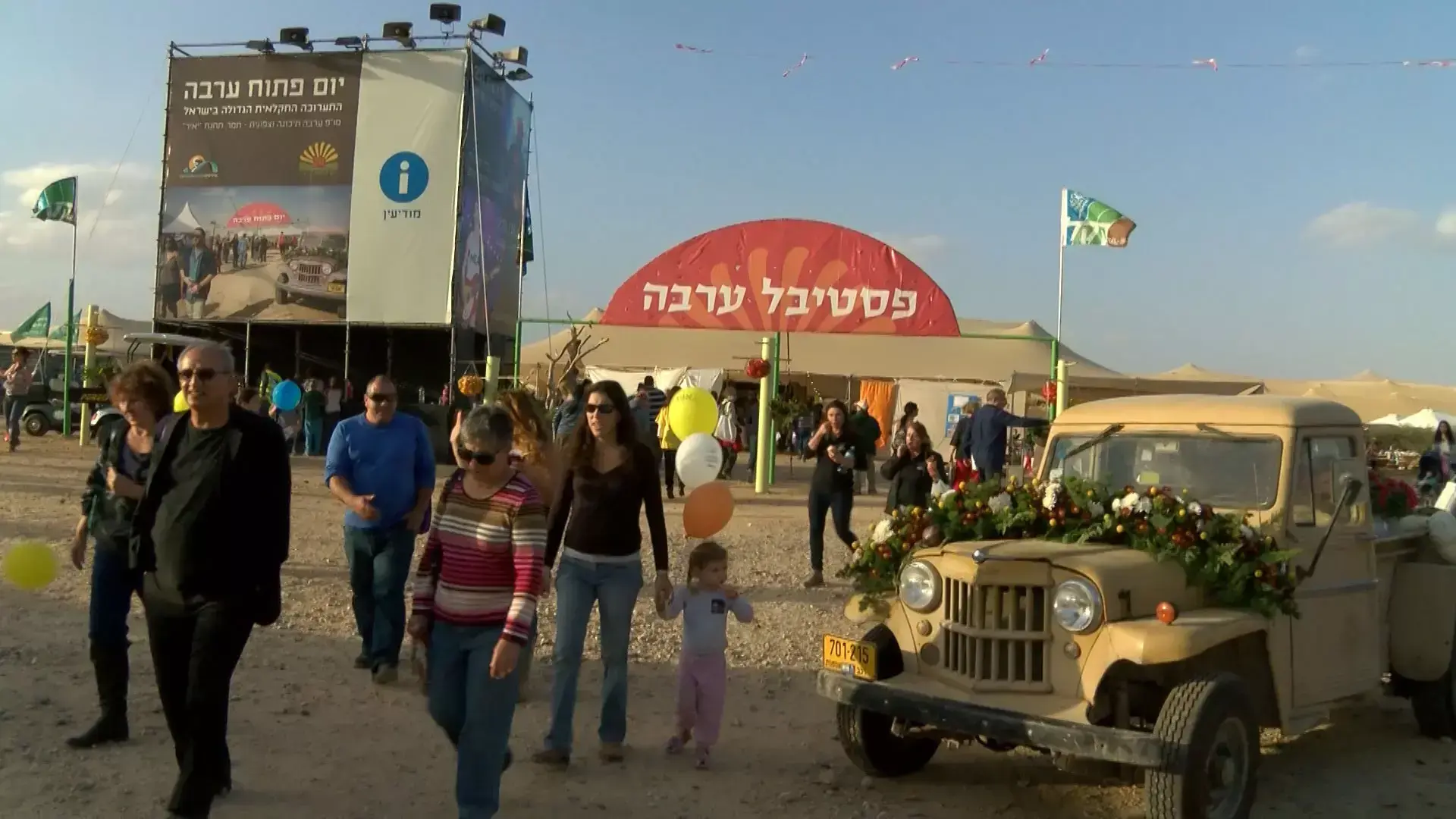 ג'ק פרוט ואמרולה- פיתוחים חדשים בתערוכת החקלאות בערבה