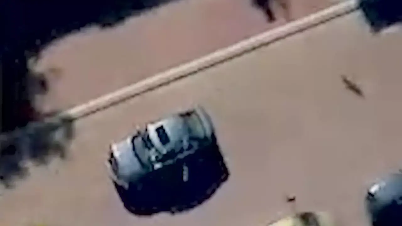 תיעוד מהאוויר: מרדף משטרה דרמטי אחרי גנבים במרכז