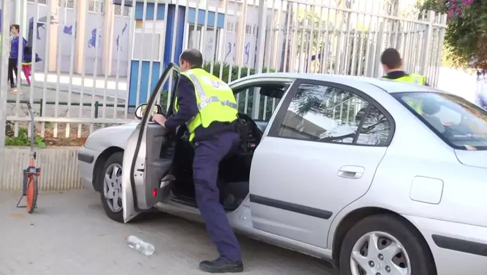 תיעוד: שחזור התאונה בחולון שבה נפצעה קשה בת 8