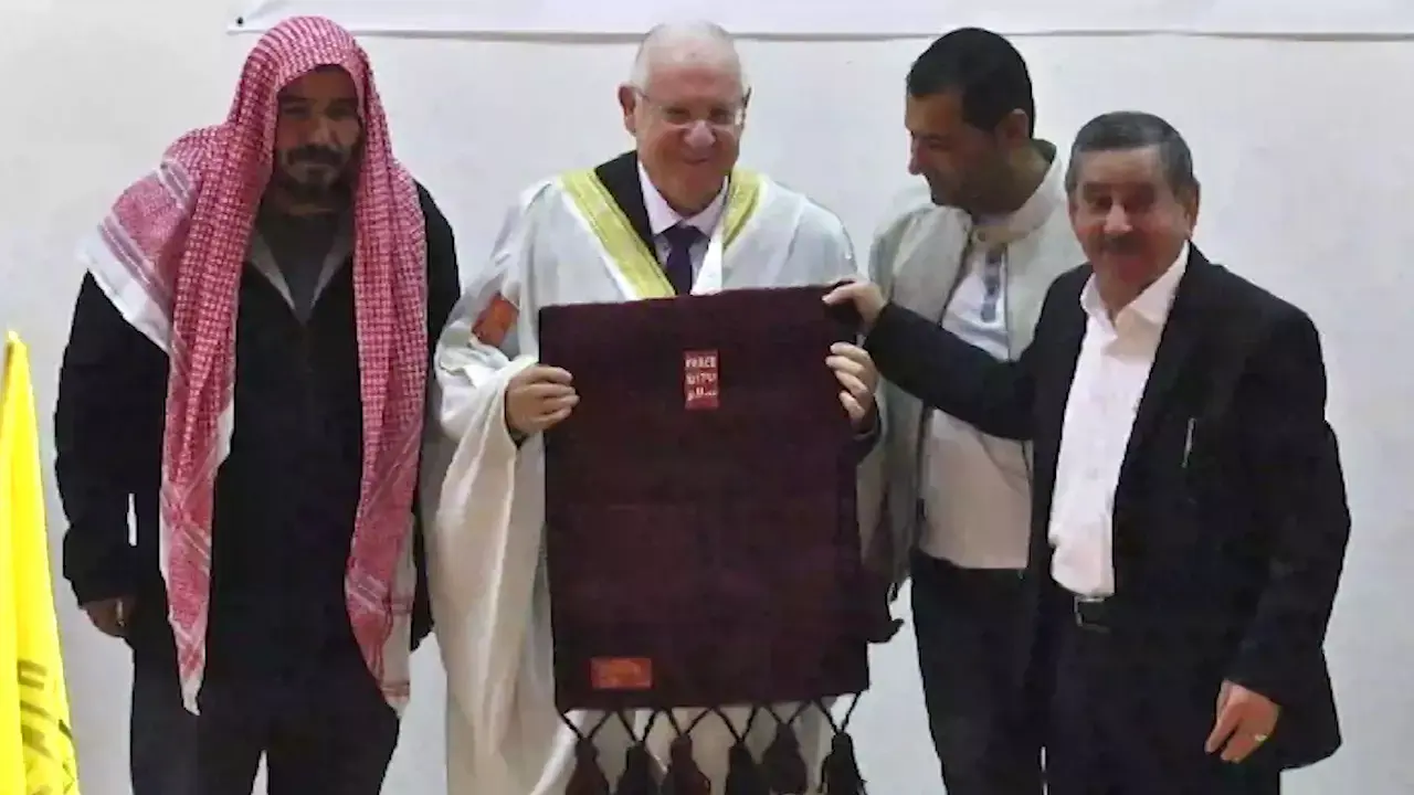 ריבלין ביקר ברהט והרגיע את הרוחות: "מתבצעת חקירה"