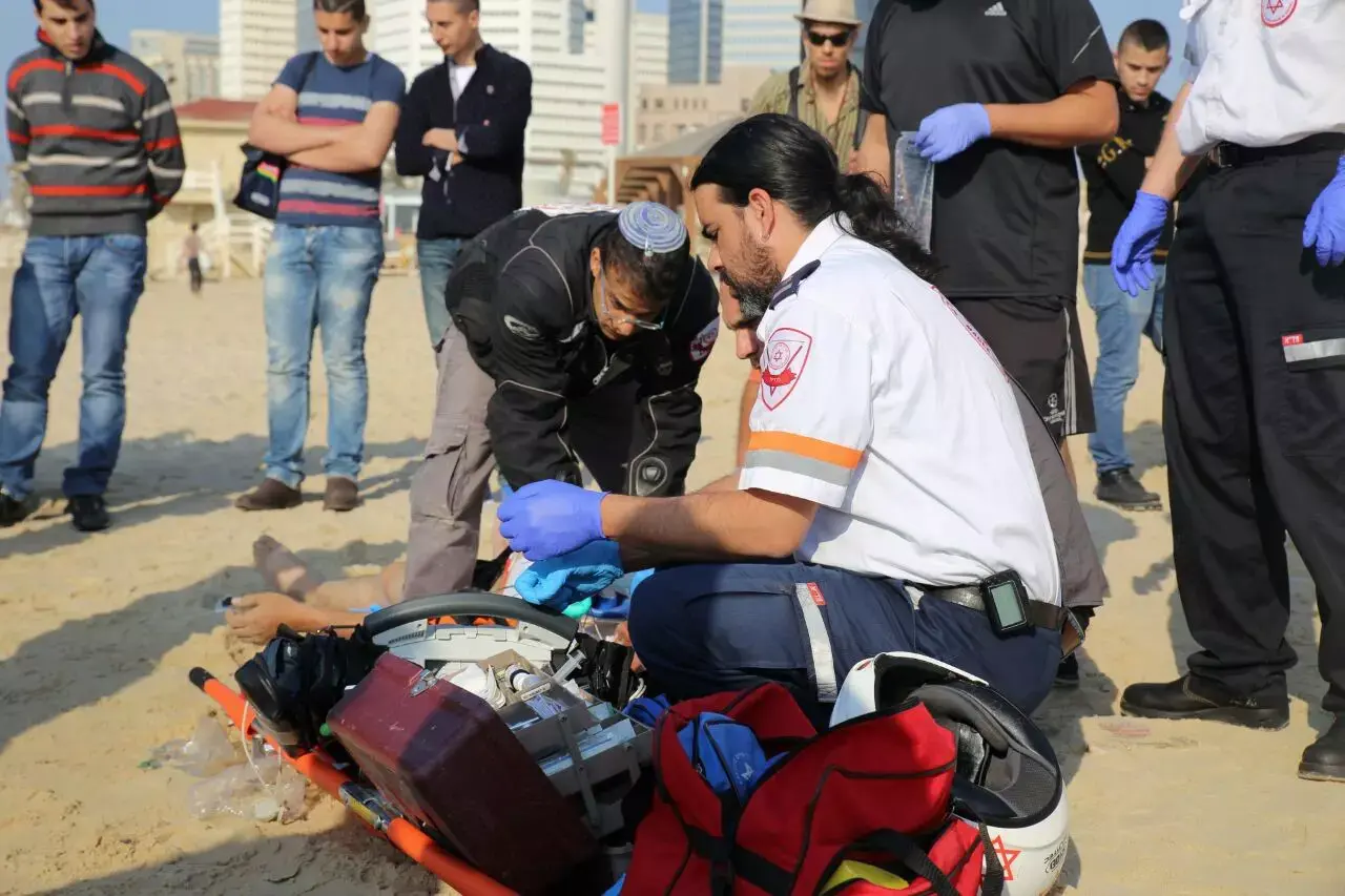 גבר בן 35 טבע למוות בחוף מאנטה ריי בתל אביב