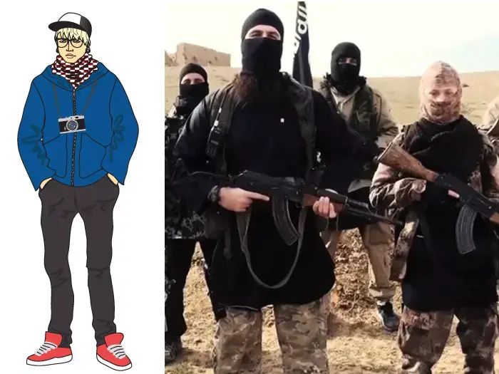 דאעש נגד ההיפסטרים: סקיני ג'ינס ואוזניות מחוץ לחוק
