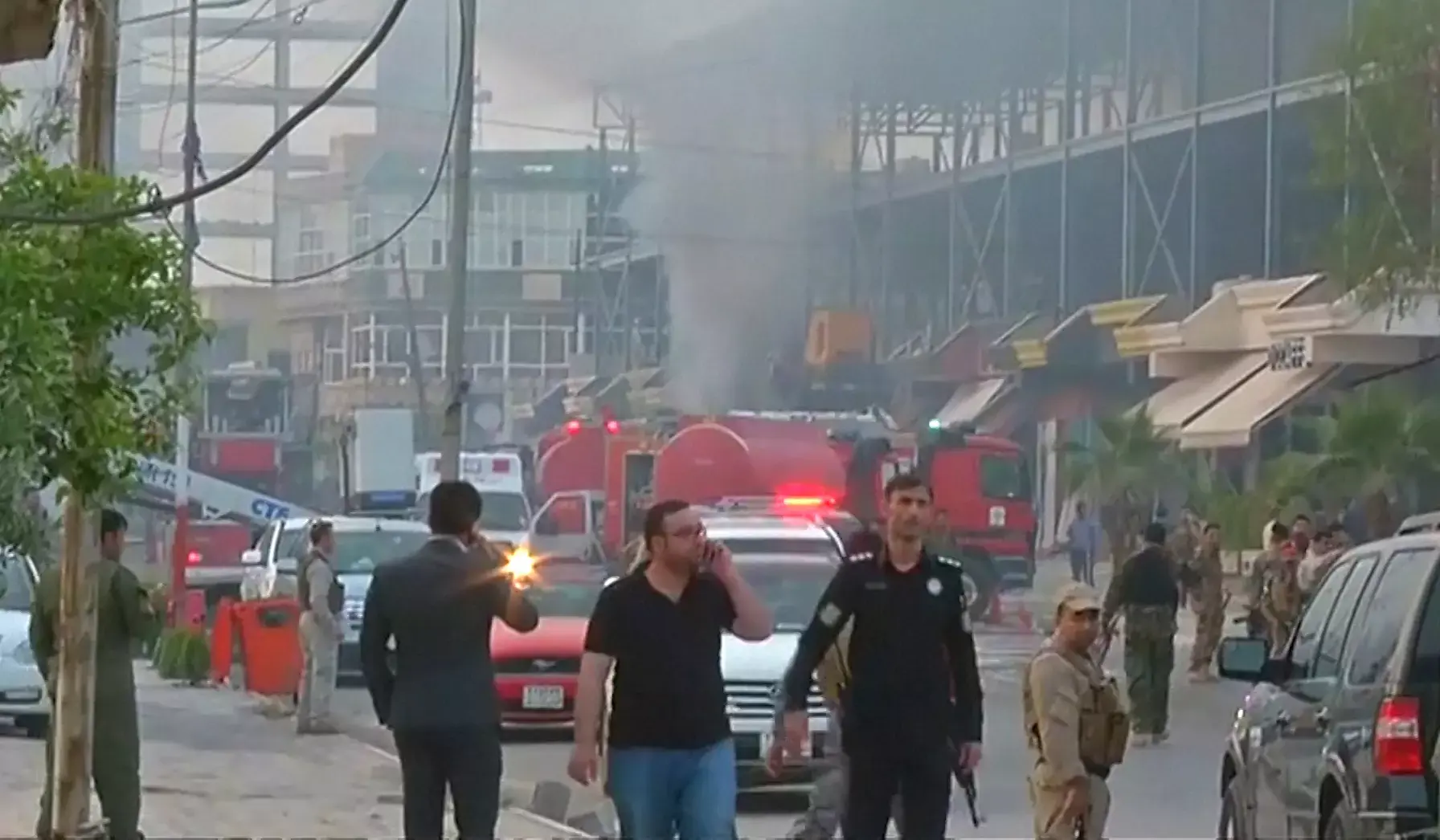 דאעש פוצץ מכונית תופת ליד קונסוליית ארה"ב בצפון עיראק; 3 נהרגו