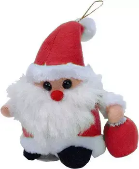 סנטה קלאוס מצדיע במועל יד הורד מהמדפים