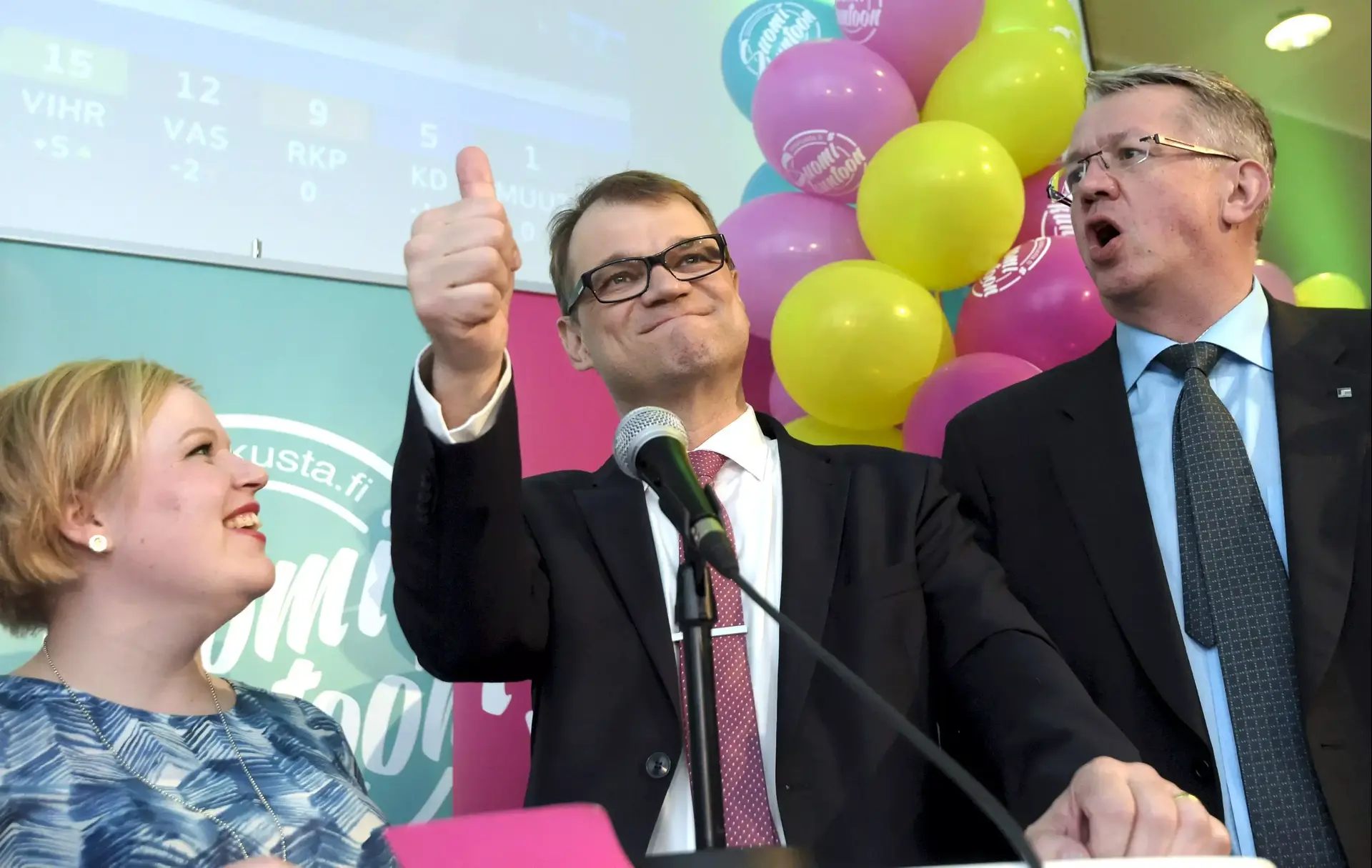 האבטלה הכריעה: מפלגת המרכז זכתה בבחירות בפינלנד