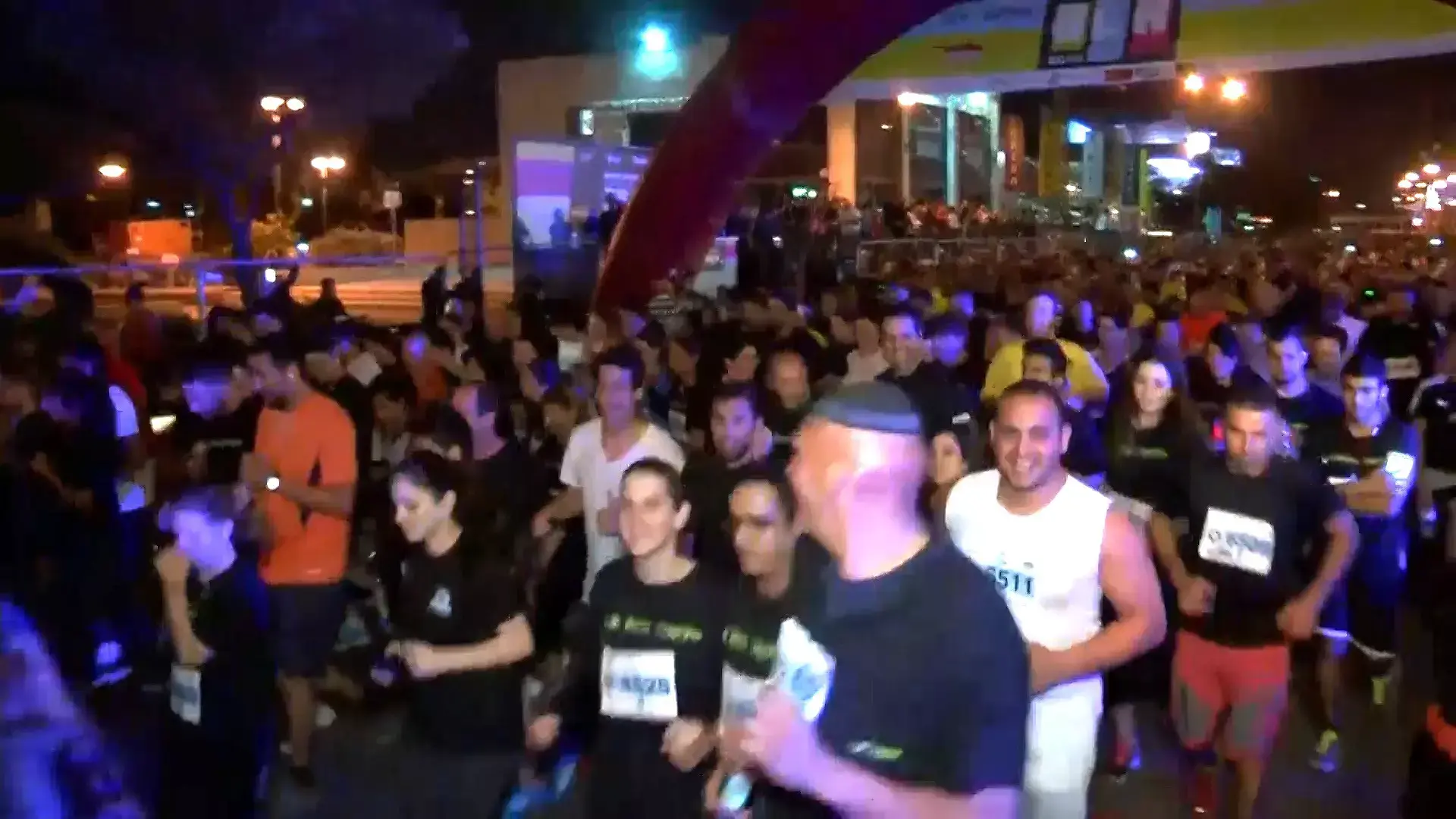 אלפים השתתפו במרוץ הלילה בבאר שבע: "חוויה גדולה לכולם"