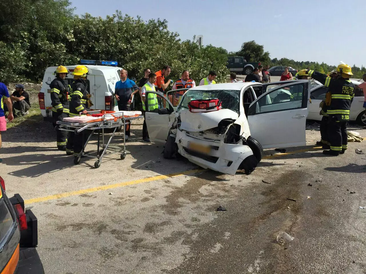 שבת קשה בכבישים: בן 70 נהרג בדרום, 7 נפצעו ליד ירושלים