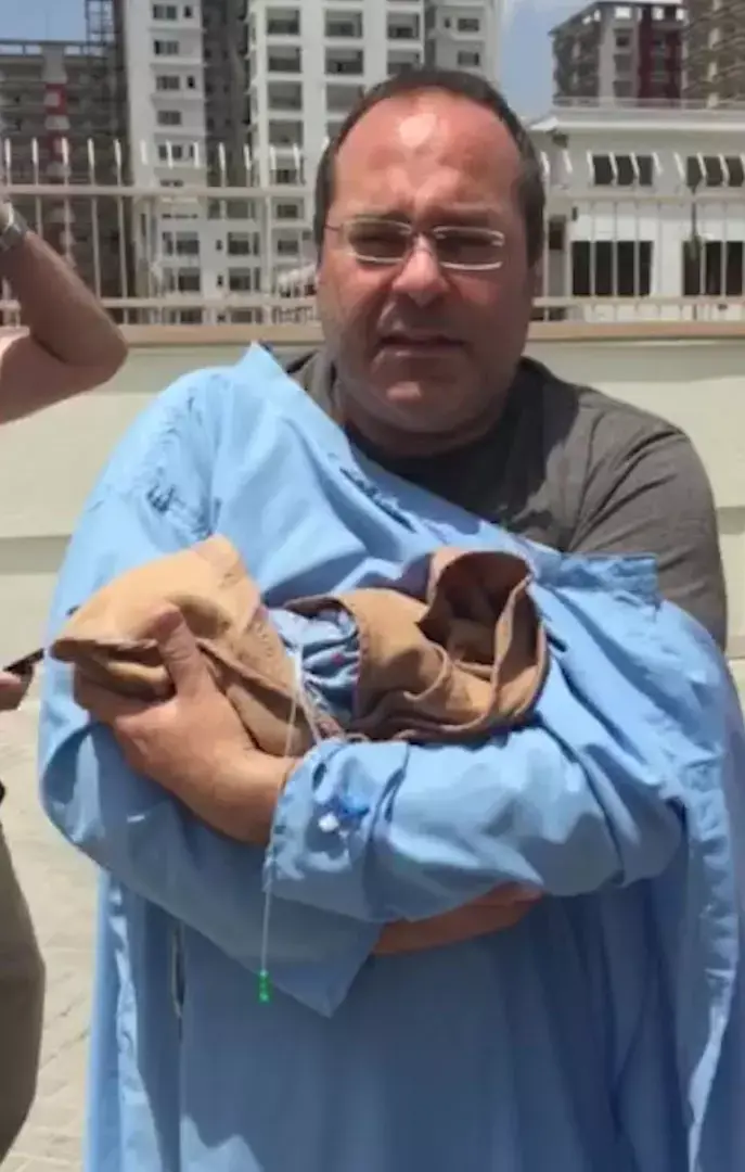 משלחת מד"א תמריא לנפאל להשיב את תינוקות הפונדקאות