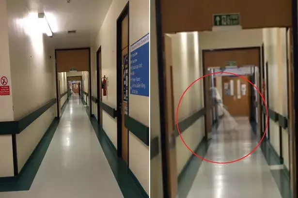 מצמרר: תמונת "רוח הרפאים" בבית החולים שעוררה סערה