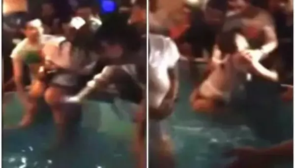 סערה בשל תחרות חולצה רטובה בבית מלון שיצאה משליטה