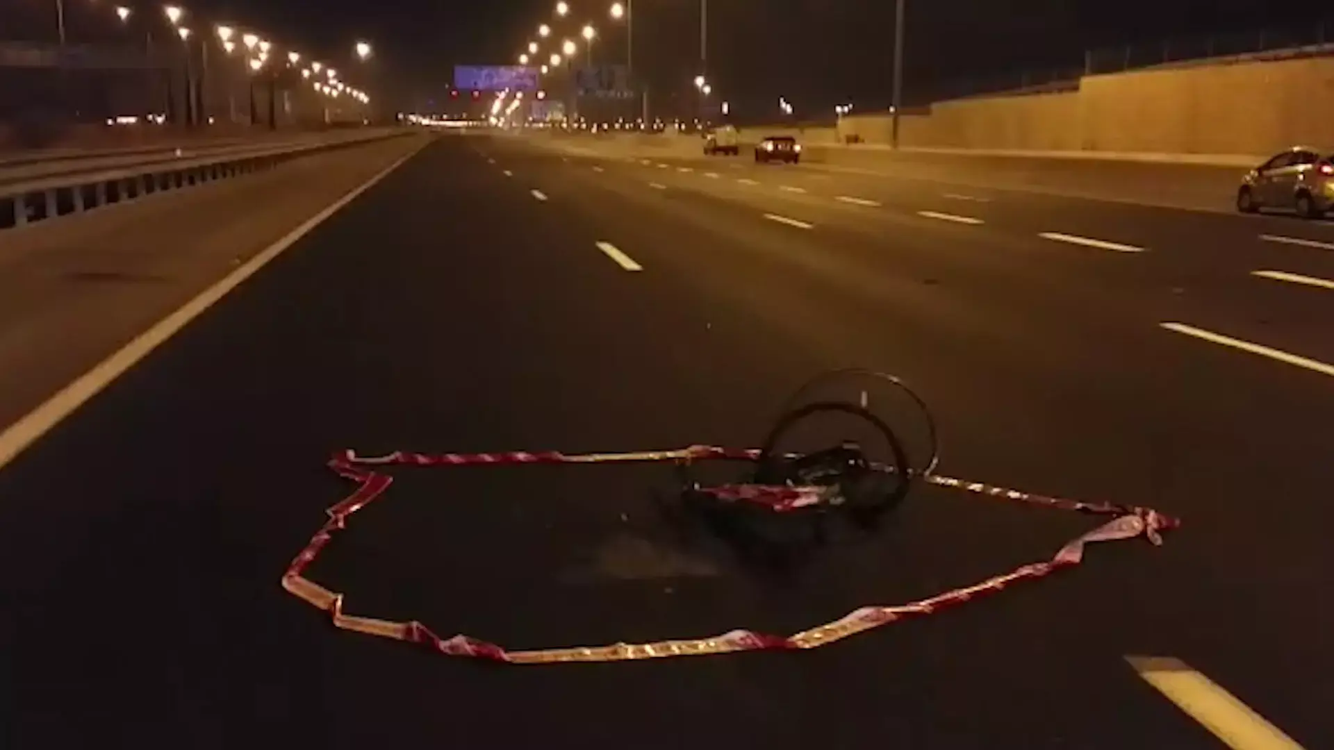 "אופניים מפורקים על הכביש": בן 40 נפצע אנוש בתאונת דרכים
