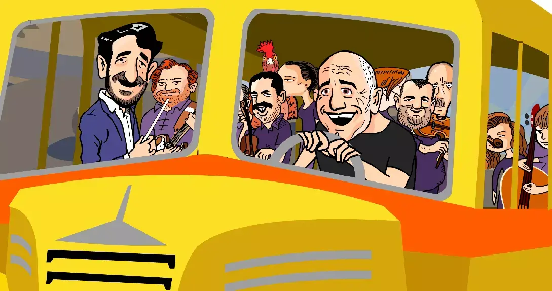 דויד ברוזה והתזמורת האנדלוסית אשקלון מבצעים את "שיר אהבה בדואי". צפו בקליפ