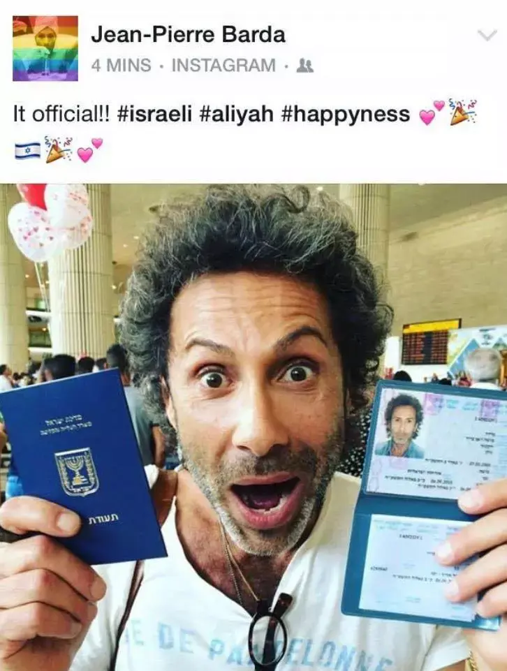 צבא של אוהבים: ז'אן פייר בארדה עלה לישראל