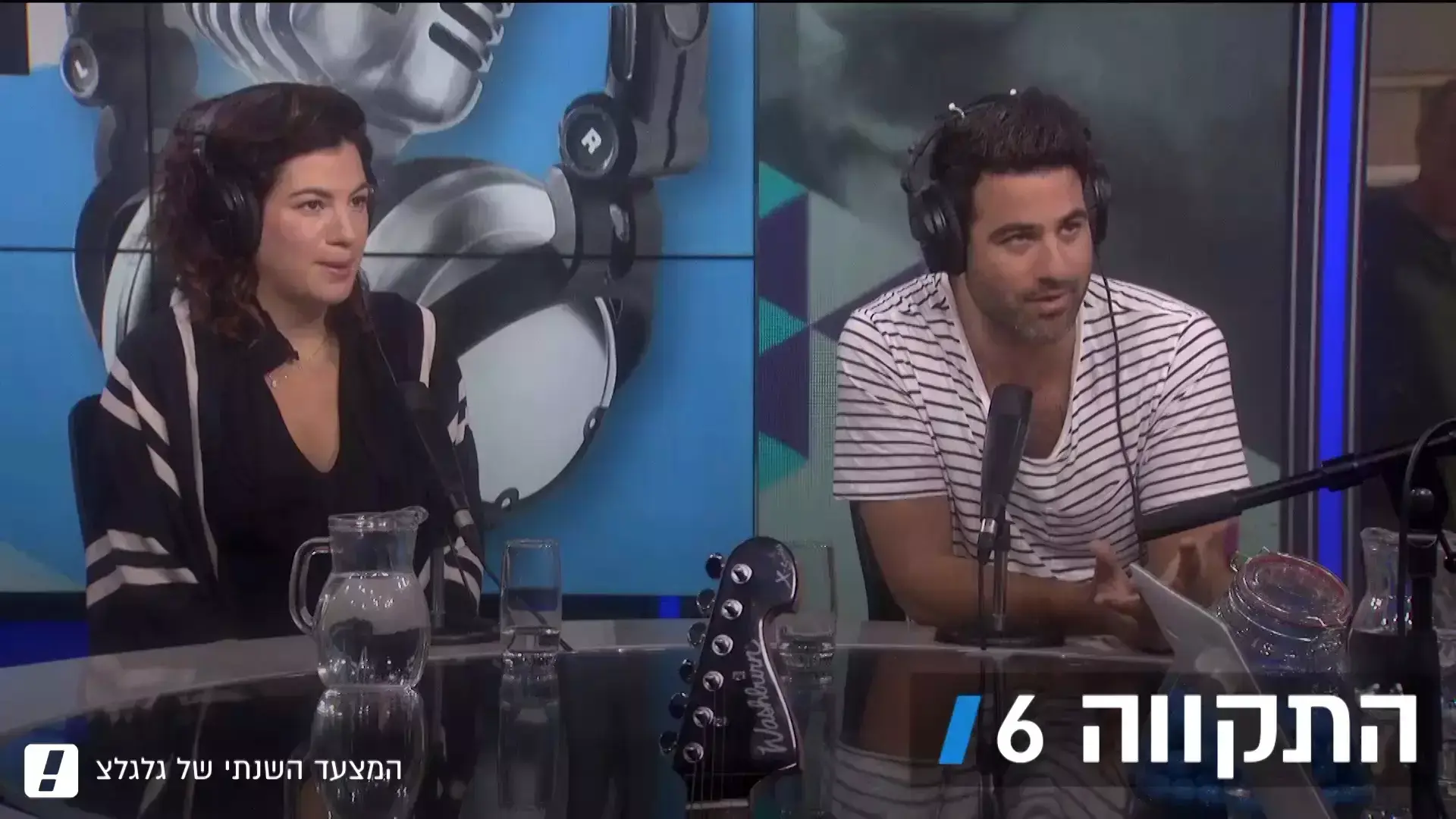 מצעד גלגלצ באולפן וואלה: צפו בתקווה 6 מתבשרים על זכייתם באנשי השנה