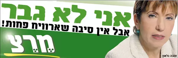 גלאון: לא ניכנס לממשלה בכל מחיר