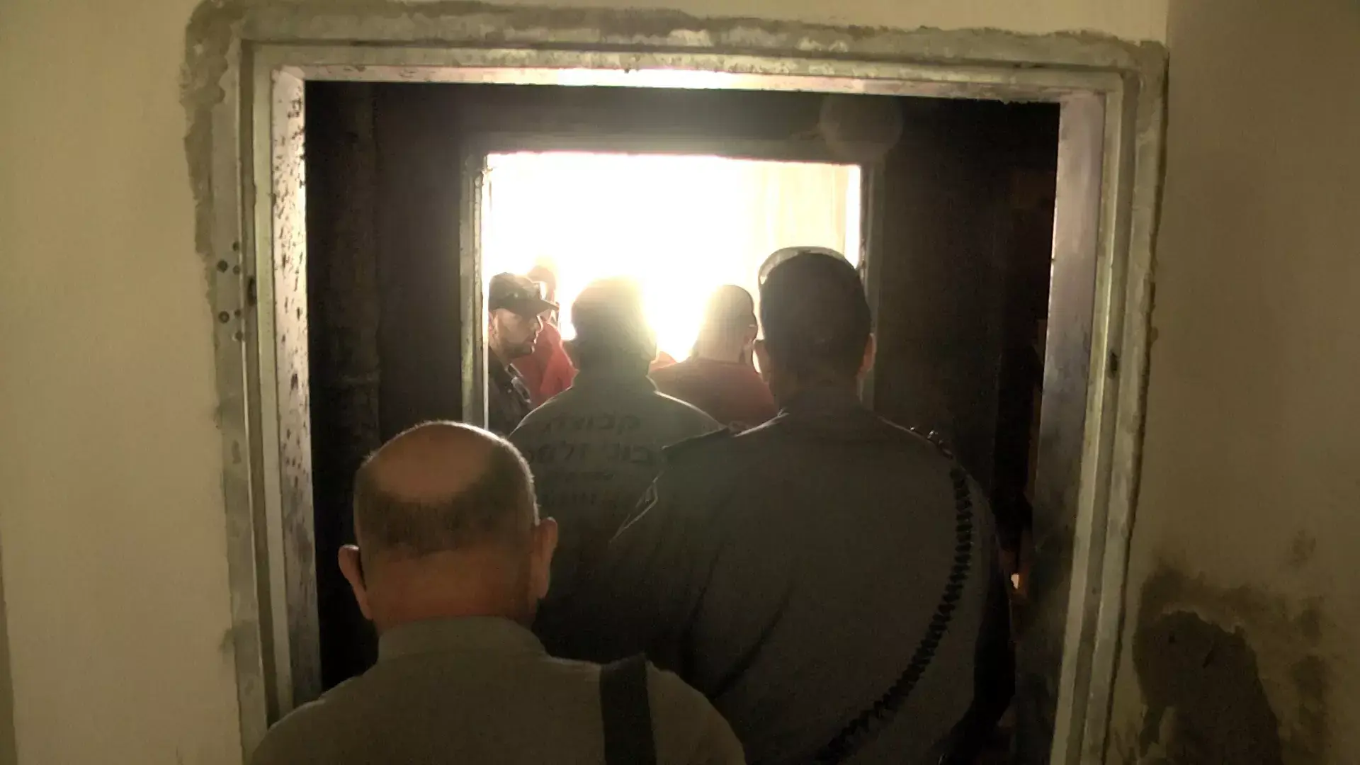 תיעוד: מבצע מעצרים של שב"חים באתרי בנייה בתל אביב