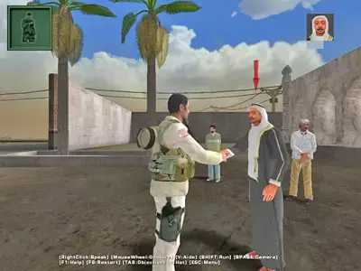 משחק מחשב יסביר לחייל מה רוצים העיראקים