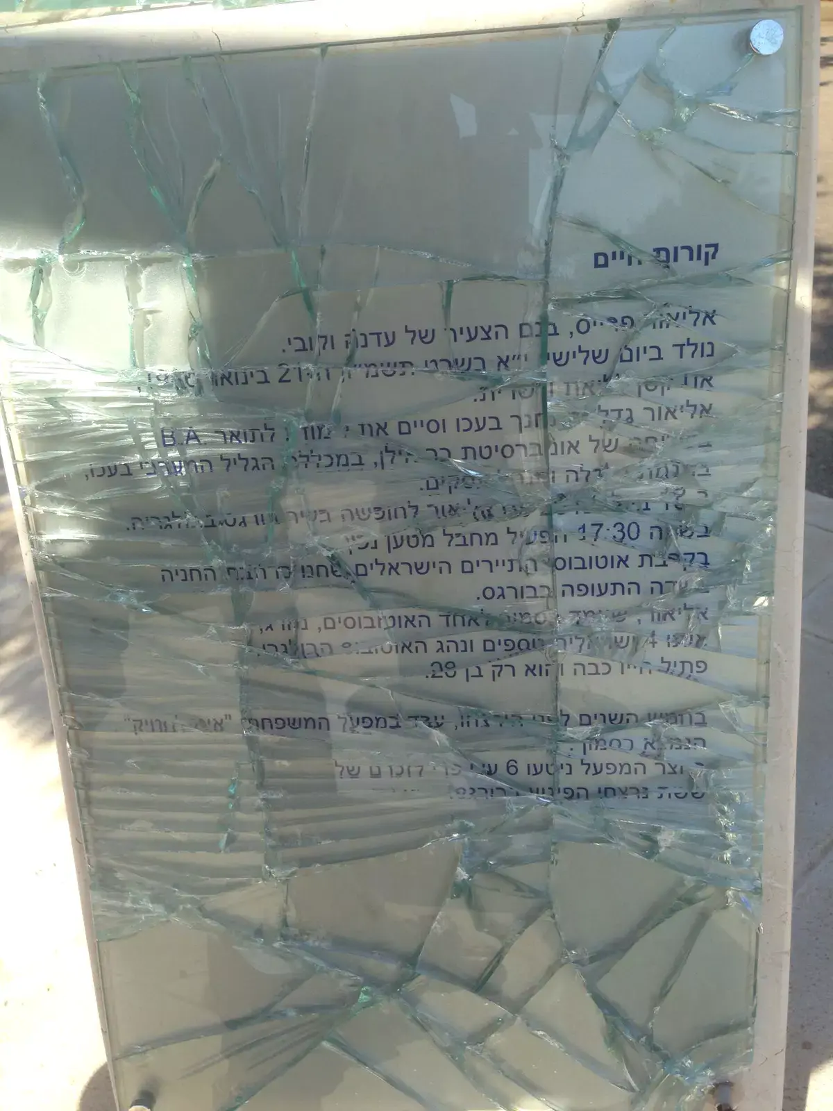 הושחתה אנדרטה לזכר הרוג בפיגוע בבורגס: "חלאת אדם עשה את זה"