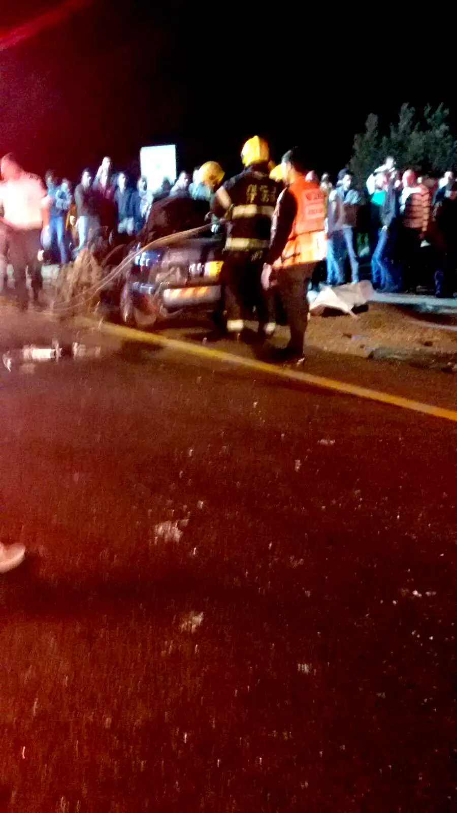 חשד: שלושת הנוסעים שנהרגו בצפון שדדו והציתו מסעדה לפני התאונה