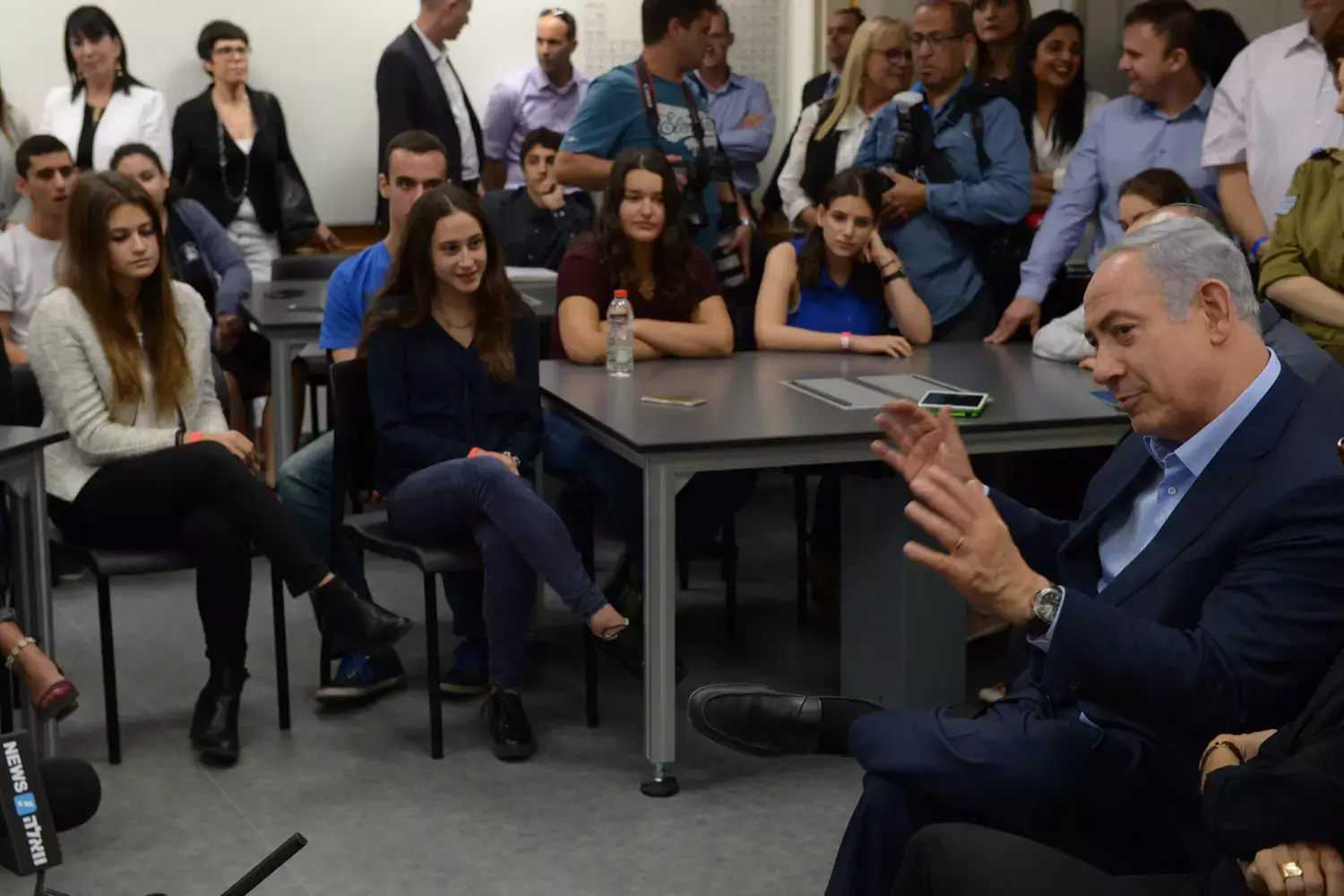 נתניהו התארח בקמפוס חמד"ע בת"א: "נשכפל את התכנית בכל הארץ"