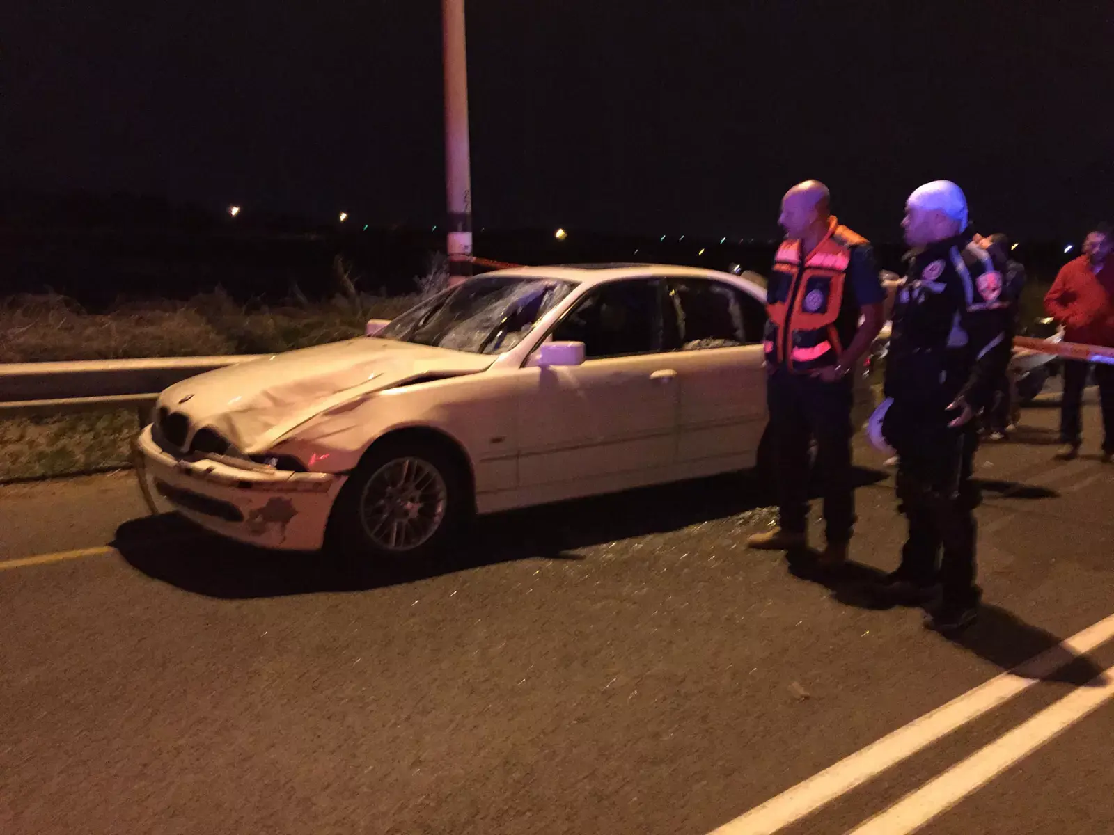 הולכת רגל כבת 40 נהרגה מפגיעת מכונית בעמק חפר