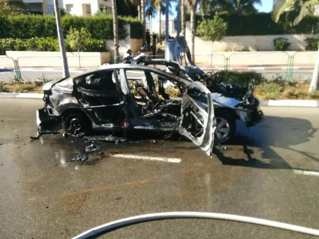 ניסיון חיסול לאור יום: שלושה פצועים בפיצוץ כלי רכב בראשון לציון