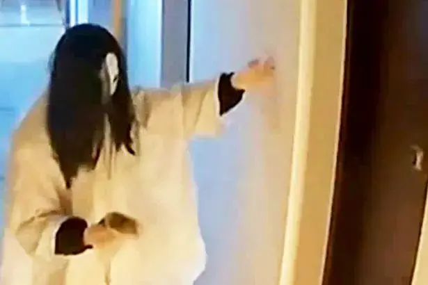 התיעוד שהוביל למעצר "רוח הרפאים" שמרחה צואה על הדלת