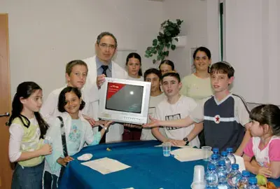 ילדי מיתר גייסו כסף ותרמו טלוויזיות לסורוקה