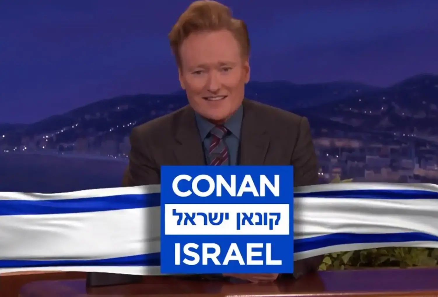 קונאן אובריאן יגיע לישראל: "החלטתי לעזוב את אמריקה לטובת שקט ושפיות"