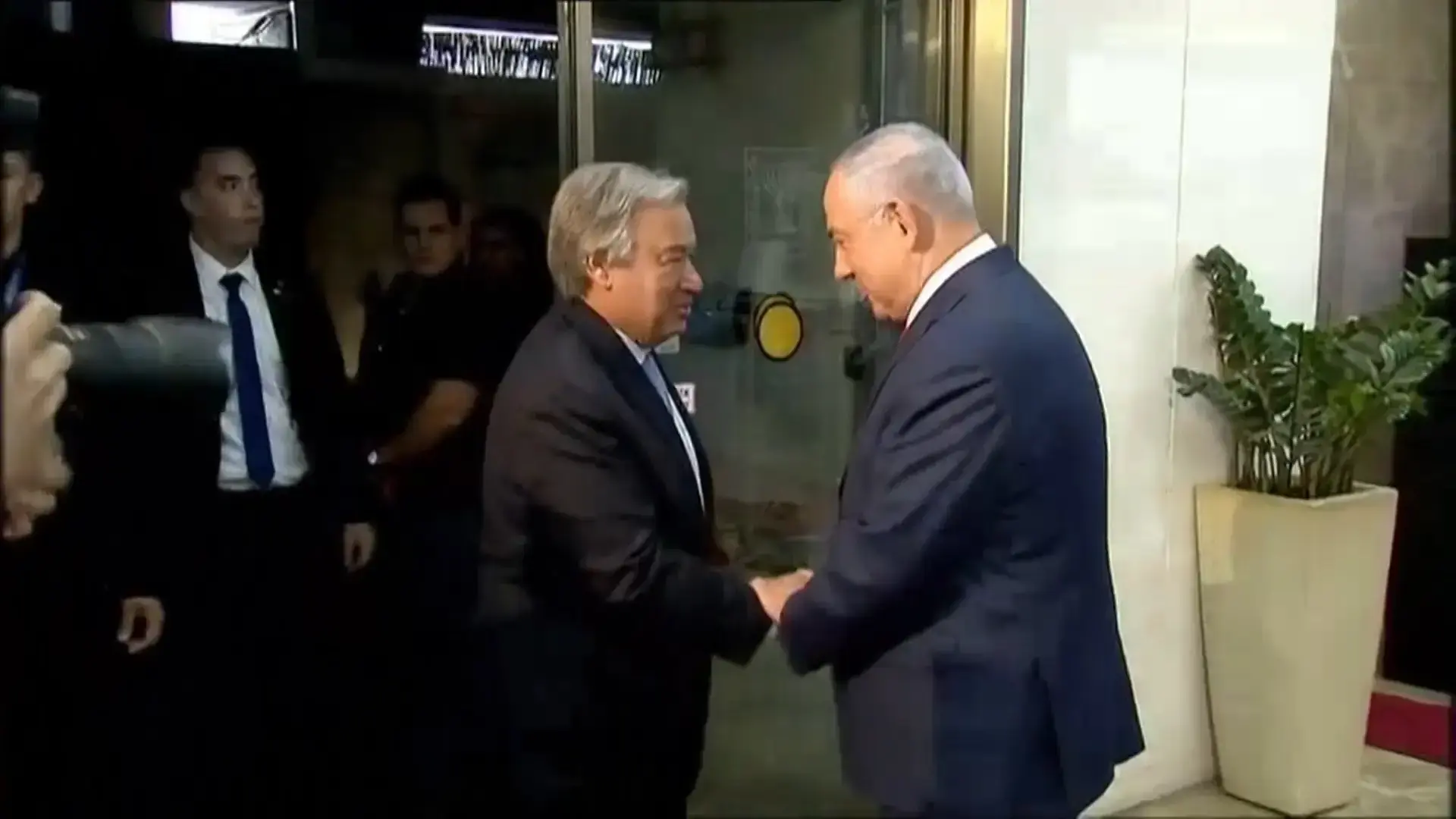 נתניהו למזכ"ל האו"ם: "לא נאפשר לעניבת החנק האיראנית להתהדק"