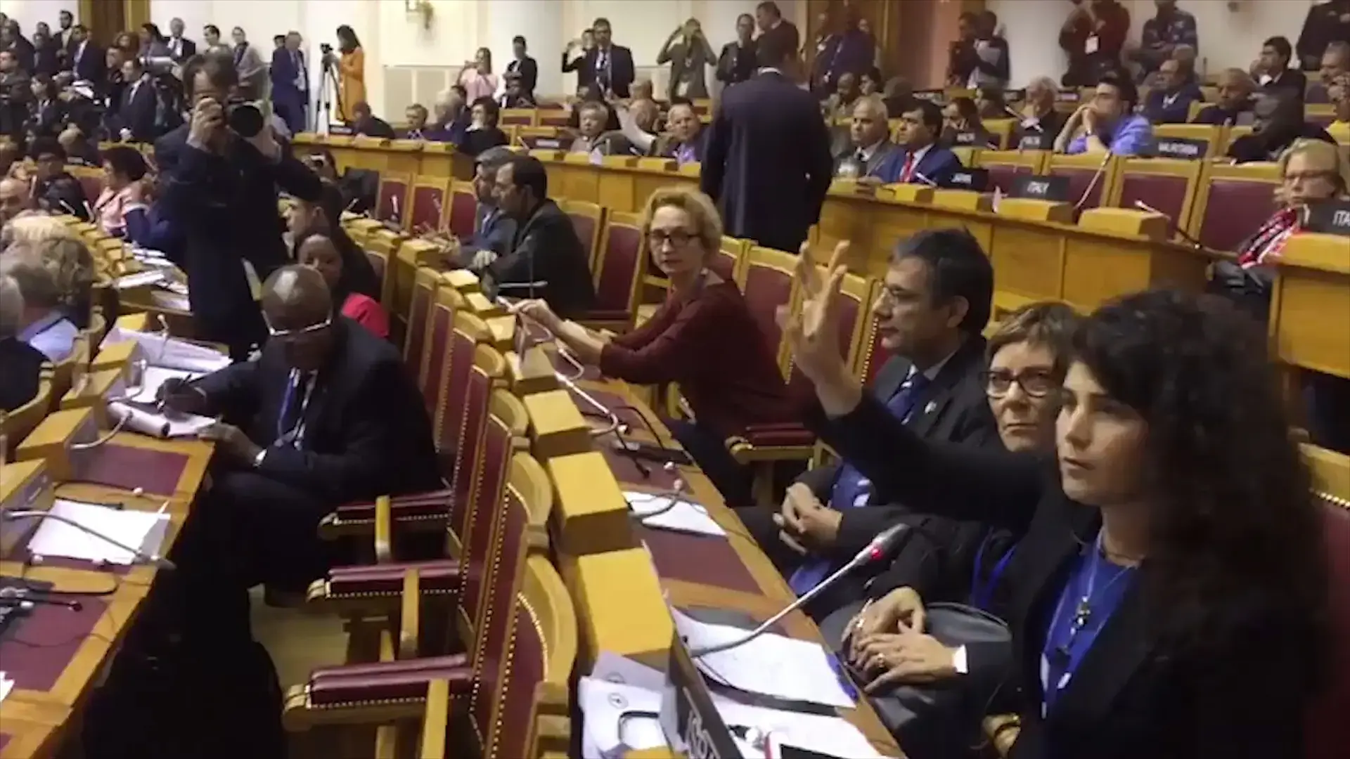 משלחת הכנסת נטשה דיון בינלאומי: "חשבנו שאתם נלחמים בטרור"