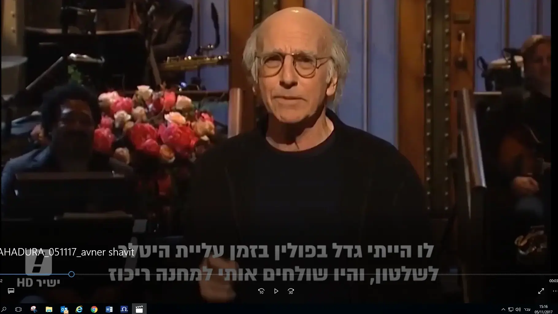 לארי דיוויד התבדח על שואה והטרדות מיניות - והרשת סוערת