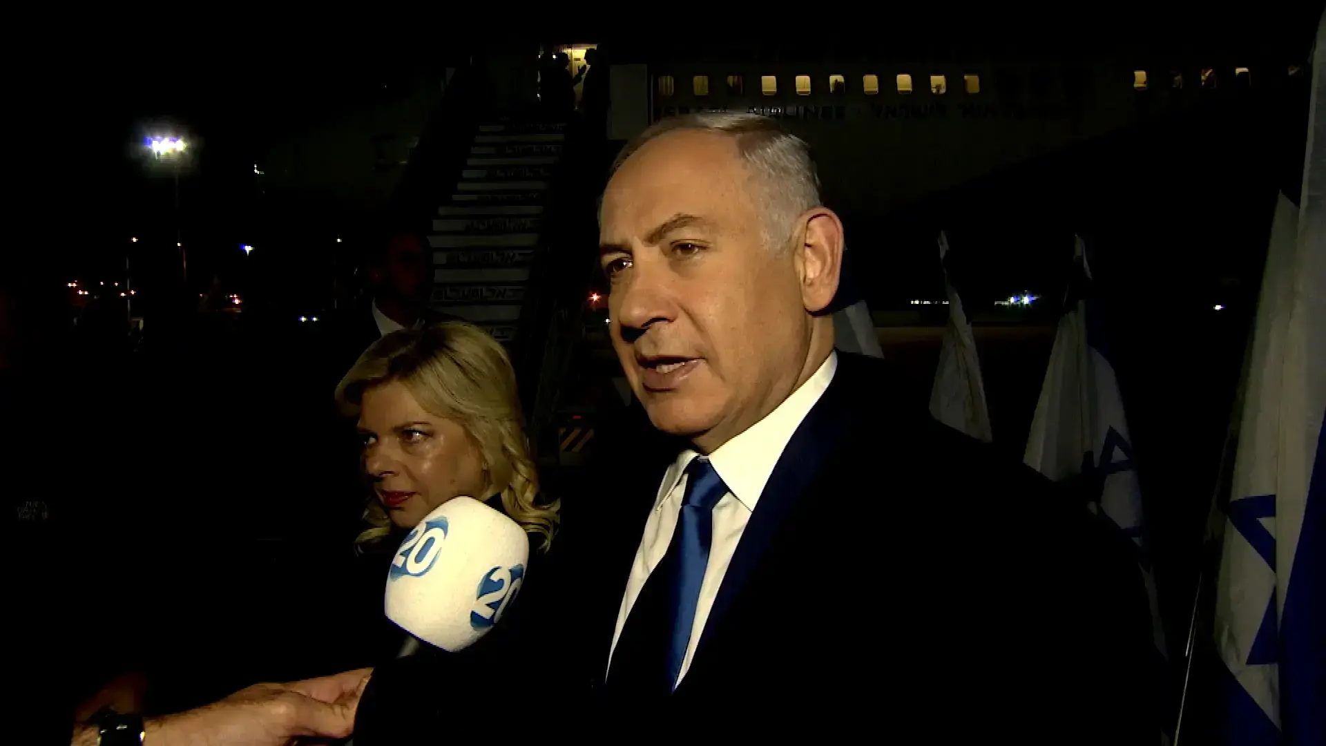 ברקע הצהרת טראמפ: נתניהו המריא לביקור באיחוד האירופי