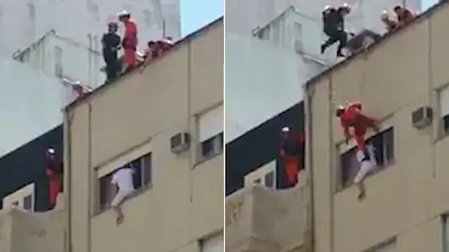 מדהים: ניסיון ההתאבדות הזה נגמר בהצלה שלא רואים כל יום