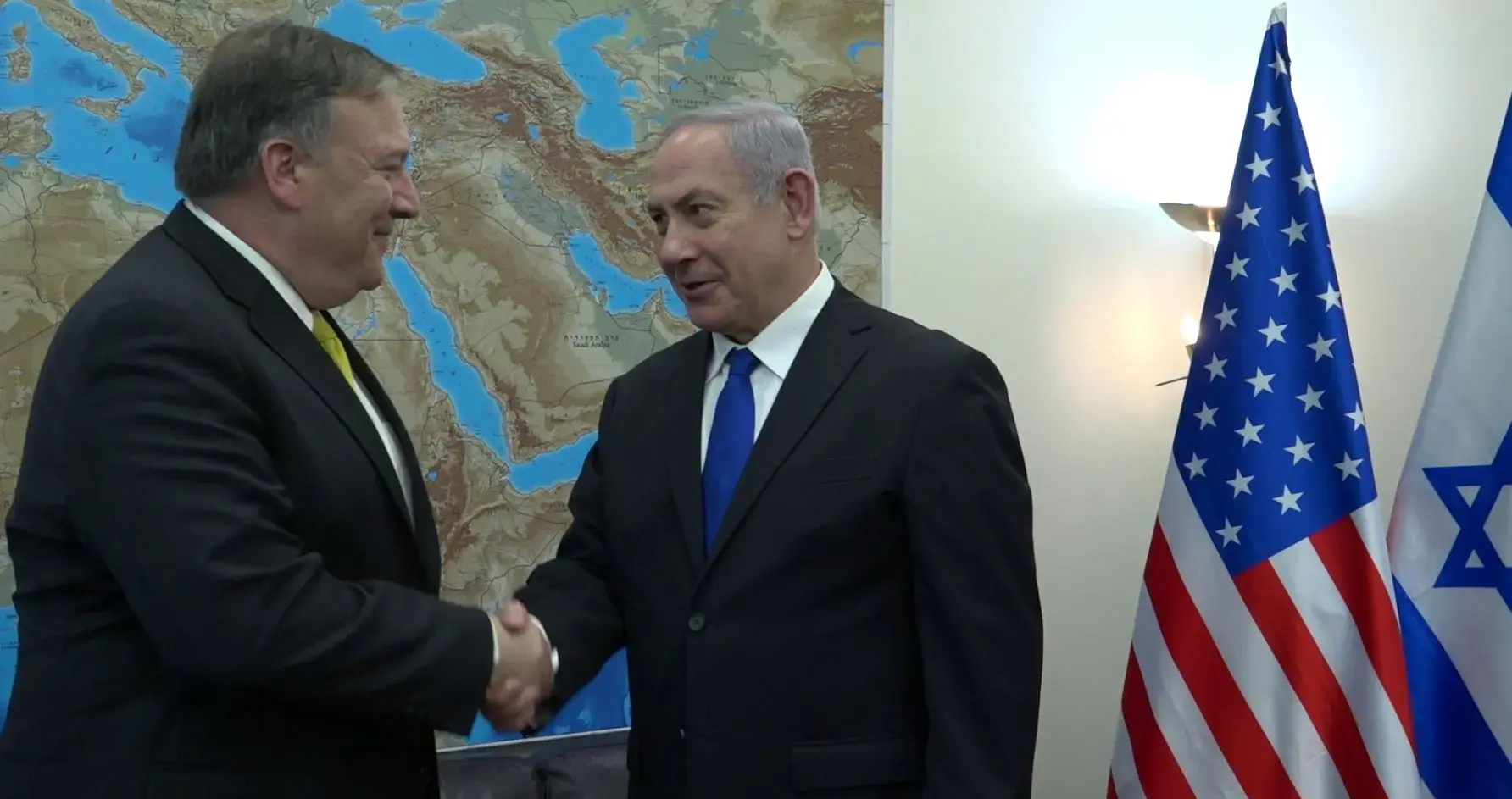 לפני תקיפת הבסיסים בסוריה: נתניהו שוחח עם טראמפ בטלפון