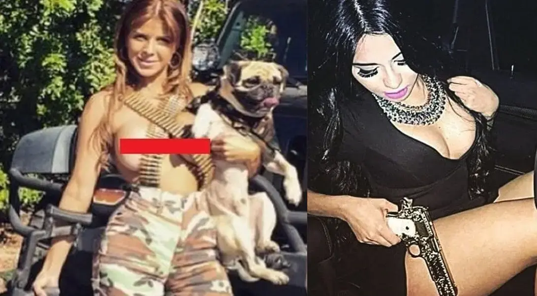 אקדחי זהב, מכוניות פאר ובחורות בחוטיני עם תת מקלע: סוחרי הסמים במקסיקו חושפים את חיי הזוהר שלהם