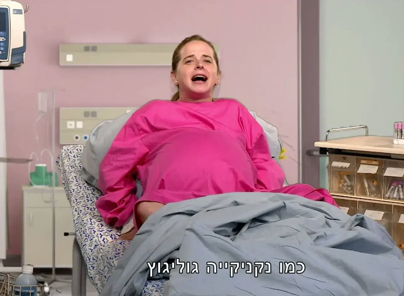 מי יהיה התינוק הראשון של שנת הכלב הסינית? צפו במערכון של "טלוויזיה מהעתיד"