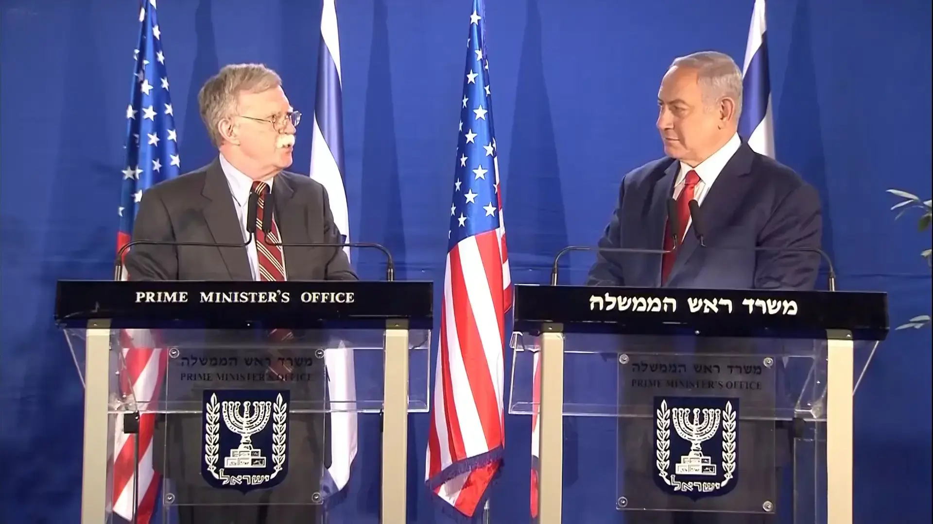 נתניהו לבולטון: מבקש את הכרת ארה"ב בריבונות ישראל ברמת הגולן