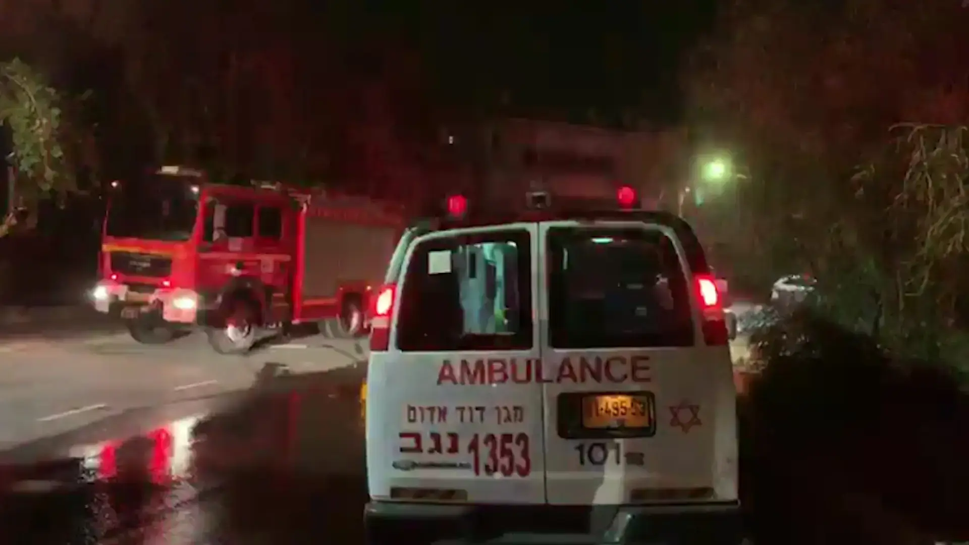 שריפה בדירה בבניין מגורים באופקים: אישה וגבר נפגעו באורח קשה