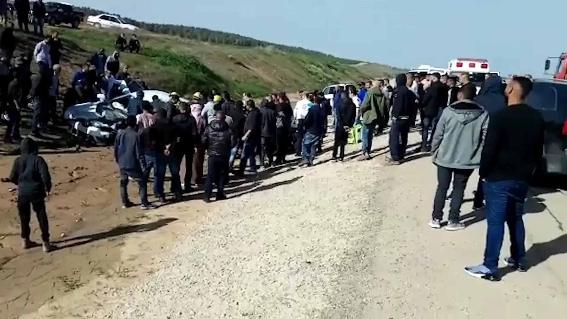 הרוג ושלושה פצועים בתאונה קטלנית בכביש 358 ליד להב שבנגב
