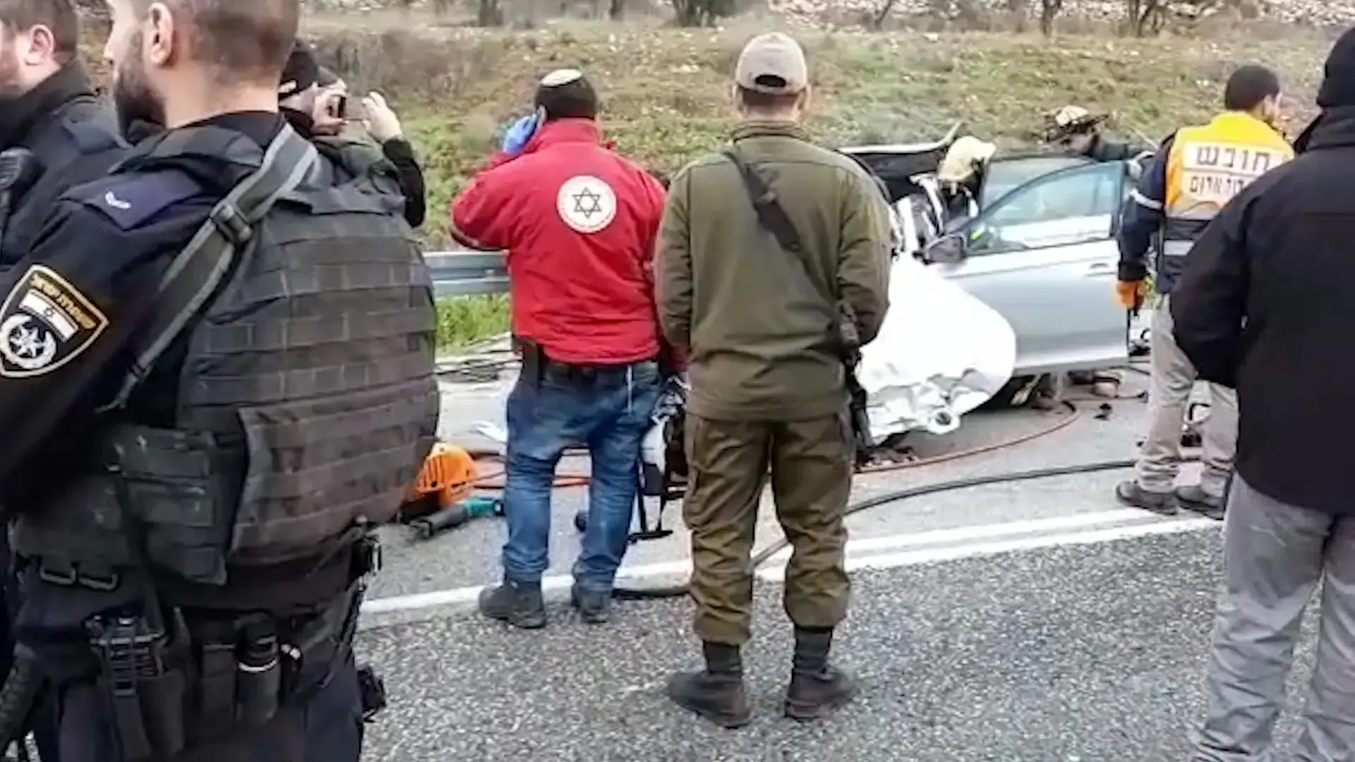 "מוות בכביש האדום": יוסי ואורי נהרגו בתאונה הקטלנית ליד עלי
